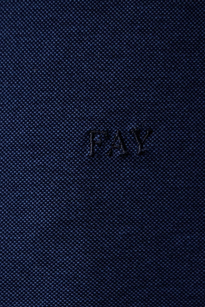 Longsleeve męski bawełniany FAY granatowy NPMB1531400YPC