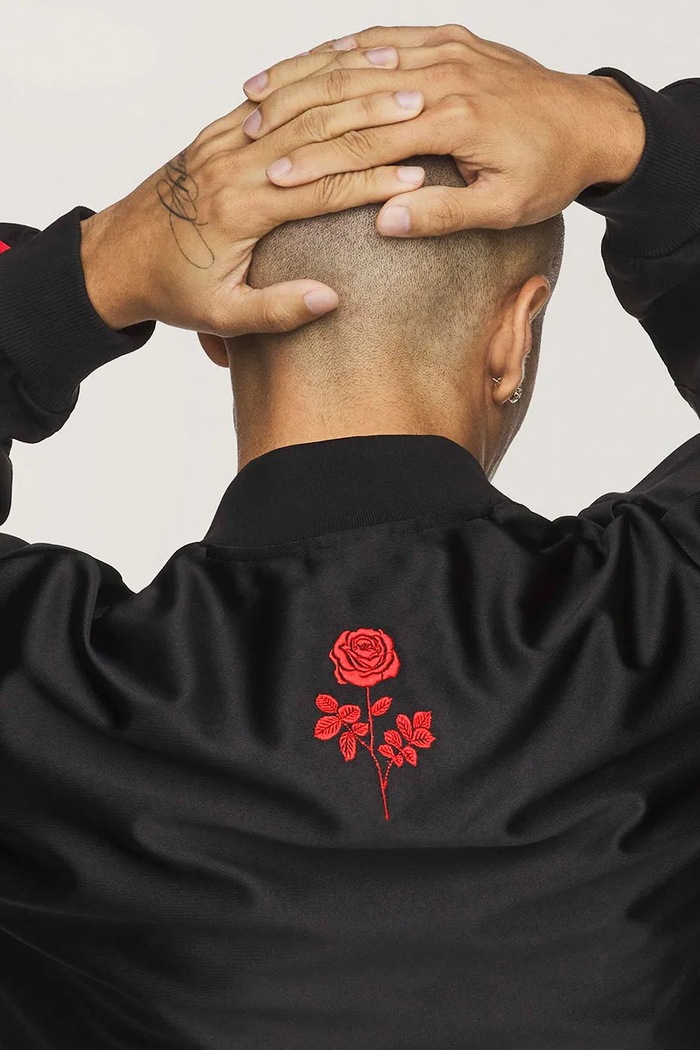 Dazzle LS Jerdey x Willy Chavarria лонгслів чоловічий adidas Originals KZ3116 чорний