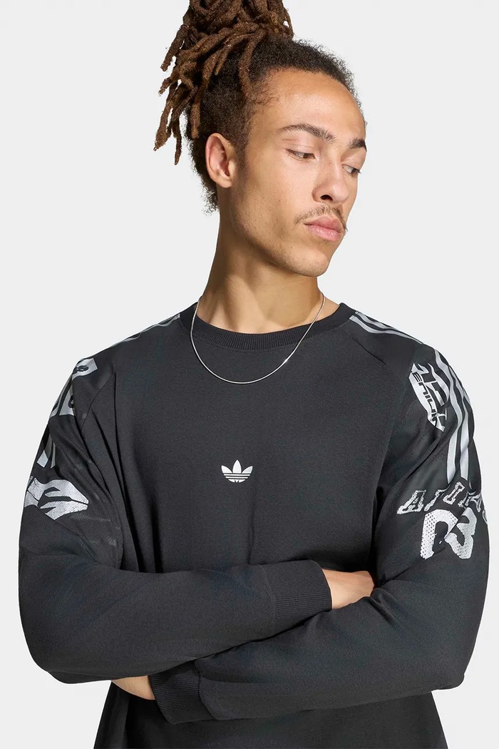 Longsleeve męski bawełniany Adilenium 6 adidas Originals LH3328 czarny