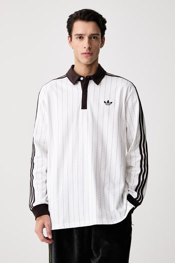 adidas Originals Longsleeve męski bawełniany biały KR9738