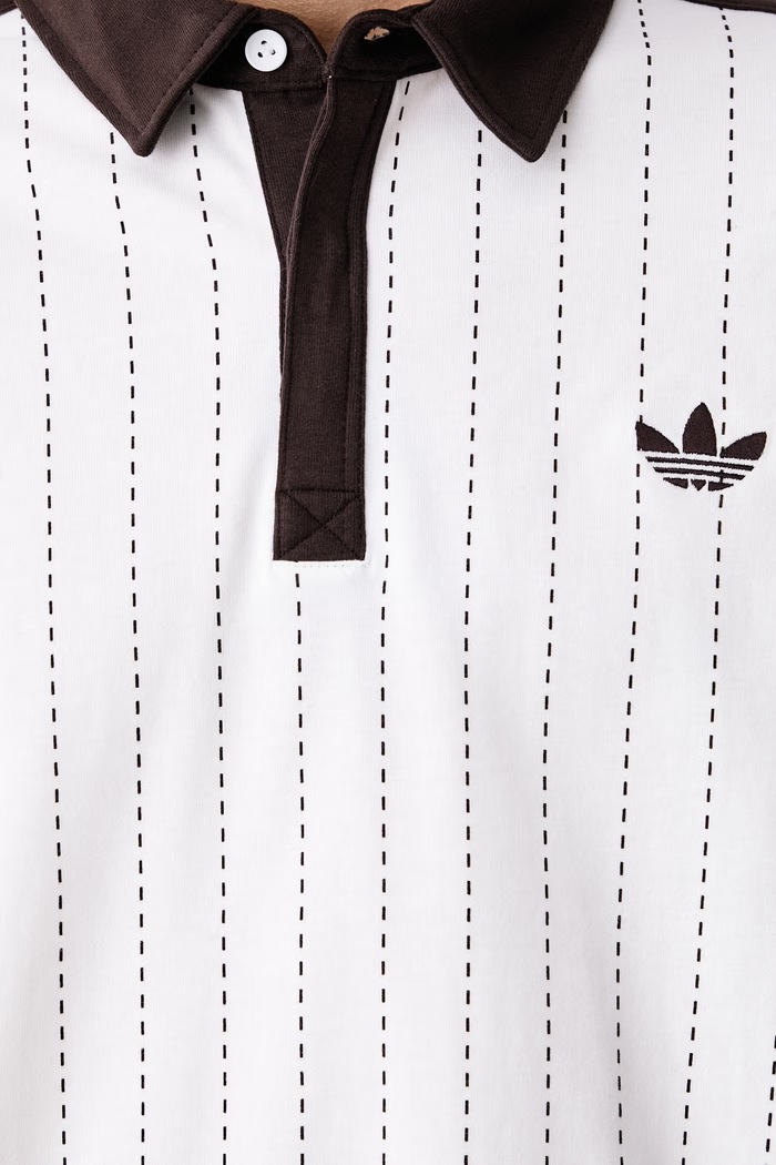 Longsleeve męski bawełniany adidas Originals biały KR9738
