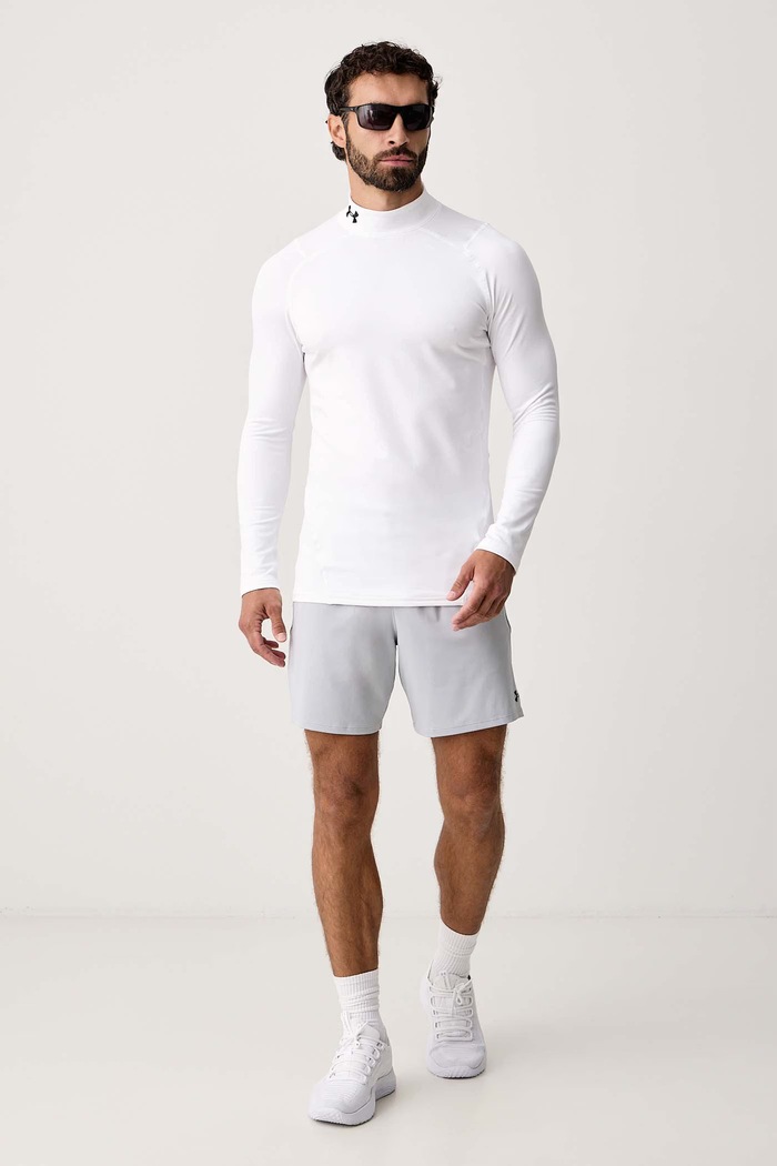 Under Armour Longsleeve sportowy męski CG Armour UAR.1366066001 biały AW26