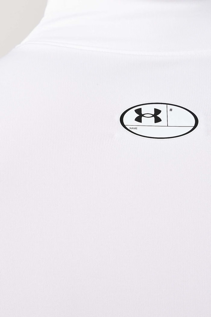 Longsleeve sportowy męski CG Armour Under Armour biały UAR.1366066001