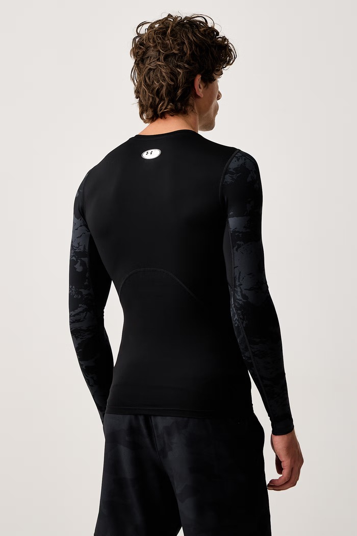 Odzież Under Armour Longsleeve treningowy męski Armour Comp 6016931 czarny