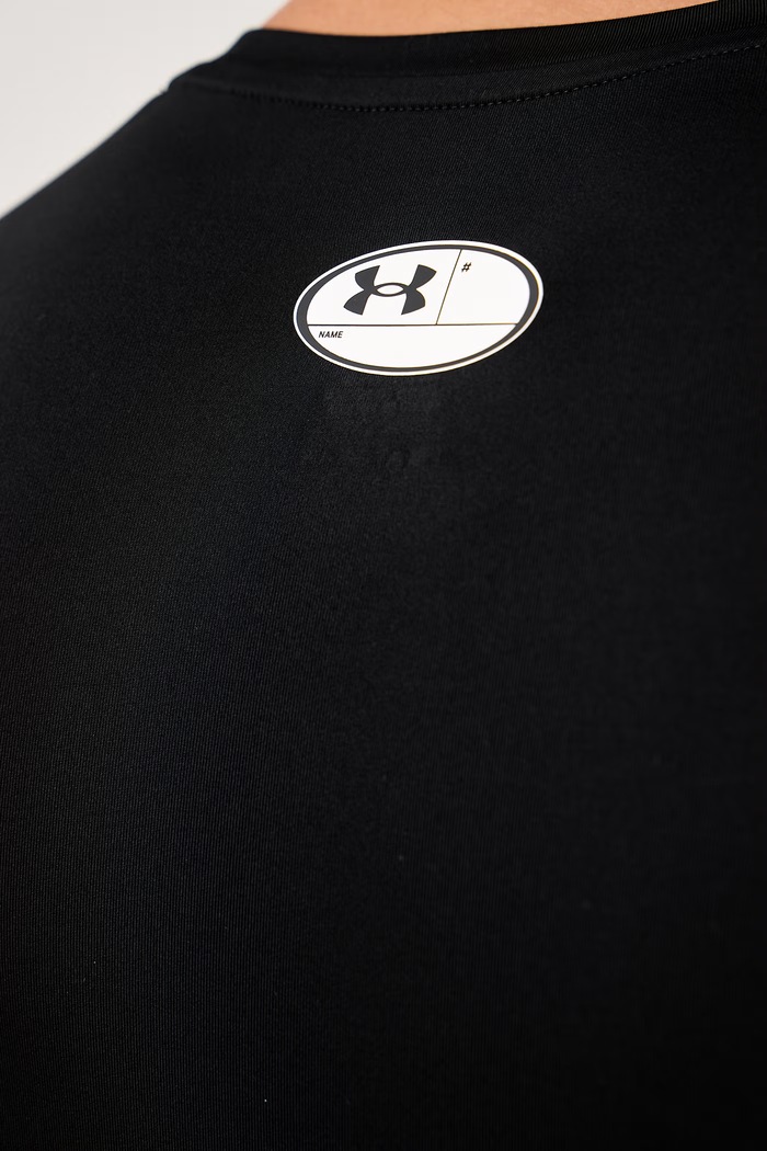 Longsleeve treningowy męski Armour Comp Under Armour czarny 6016931