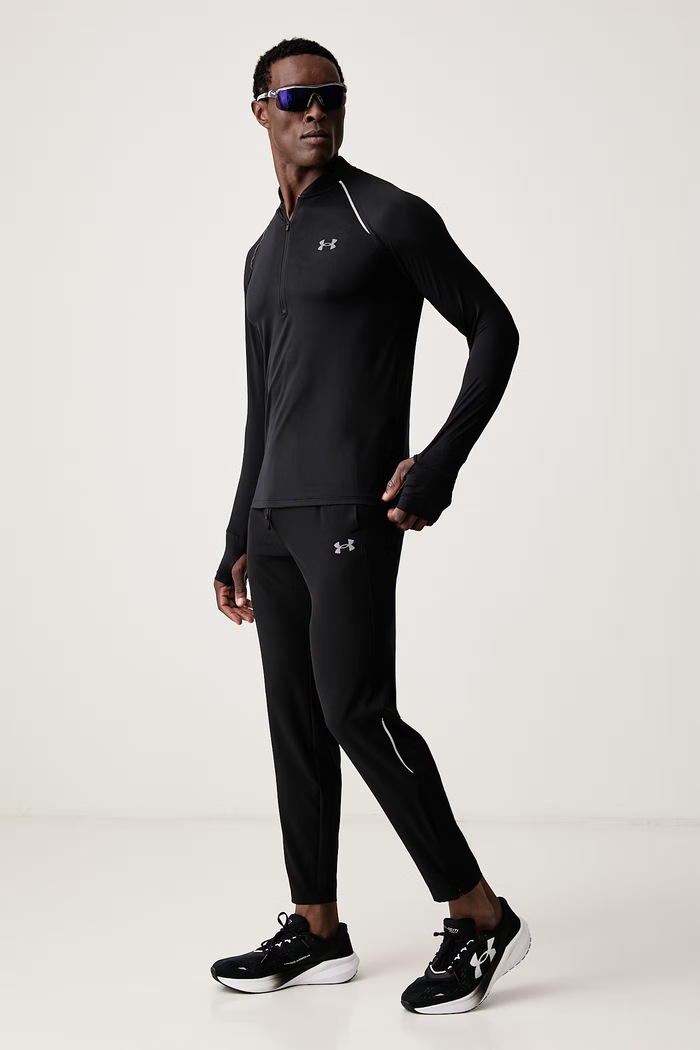 Under Armour Longsleeve do biegania męski Velociti 6013909 czarny AW26