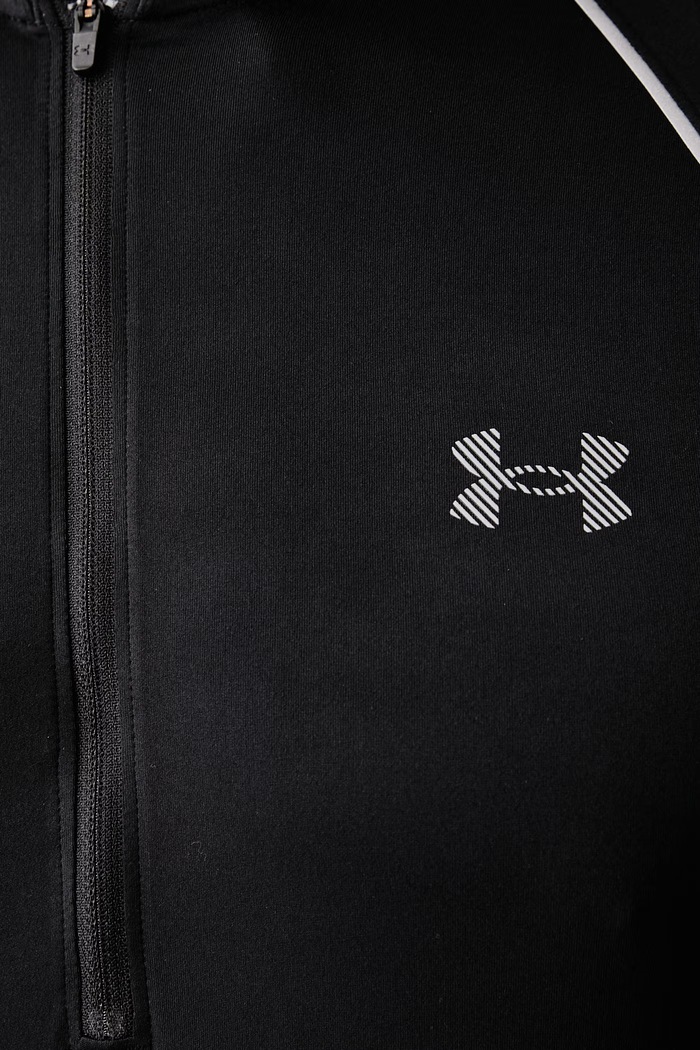 Longsleeve do biegania męski Velociti Under Armour czarny 6013909