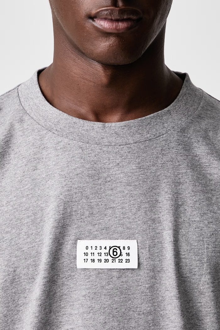 MM6 Maison Margiela Longsleeve męski bawełniany SH0NH0028.M20170