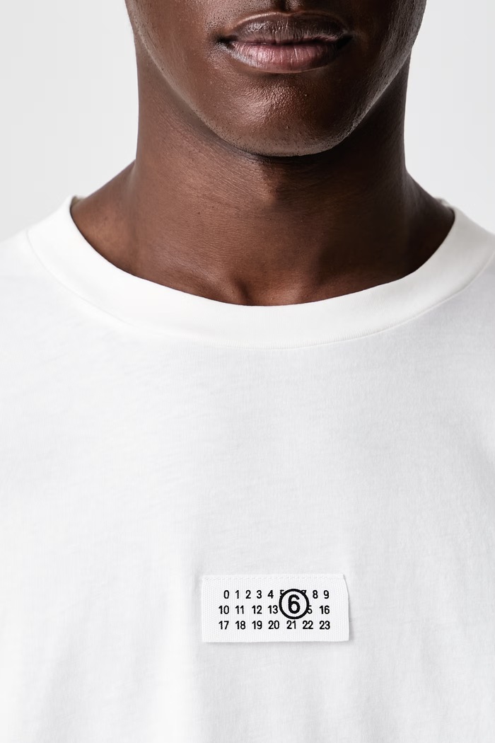 MM6 Maison Margiela Longsleeve męski bawełniany SH0NH0028.M20258