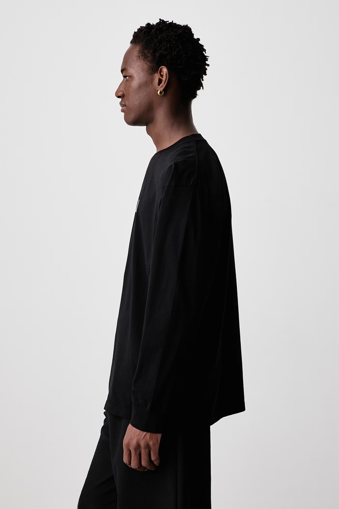 Longsleeve męski bawełniany MM6 Maison Margiela SH0NH0028.M20258 czarny