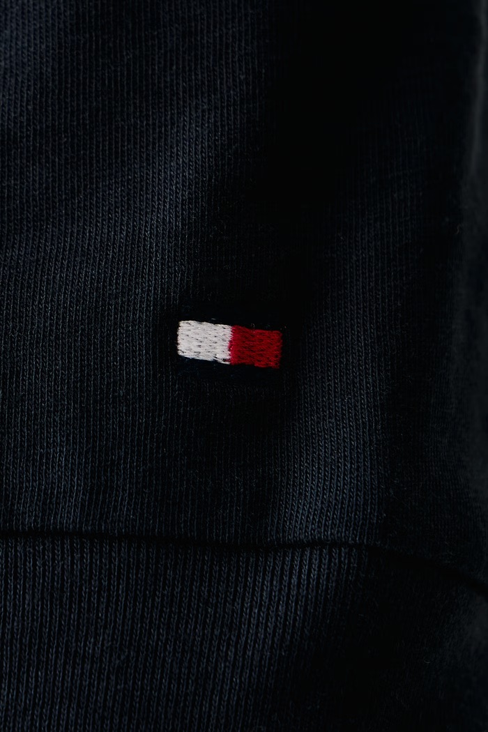 Μακρυμάνικο ανδρικό βαμβακερό Tommy Hilfiger σκούρο μπλε MW0MW44879