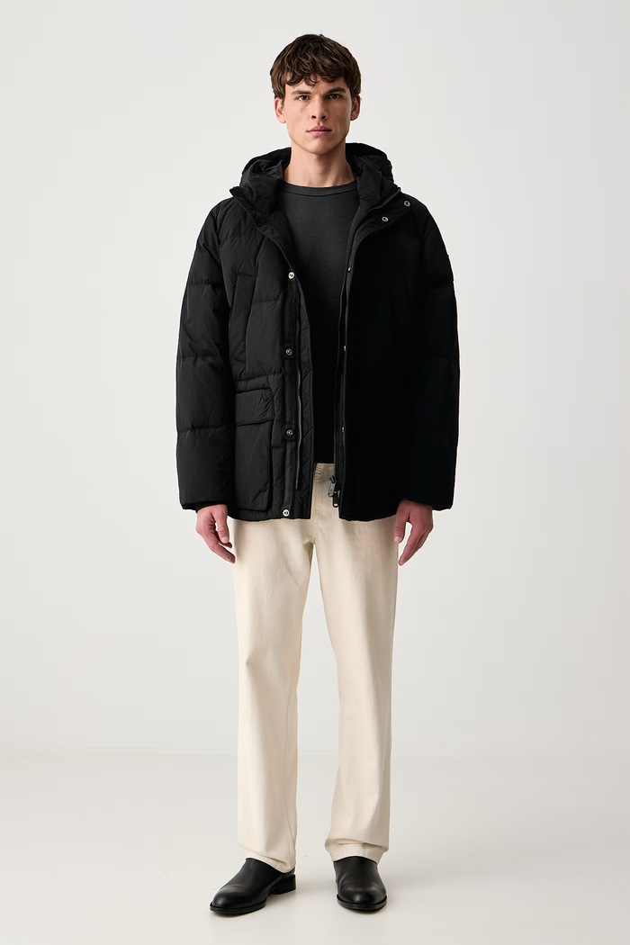 Calvin Klein Jeans Μακρυμάνικο ανδρικό βαμβακερό LV04RJ209G μαύρο AW26