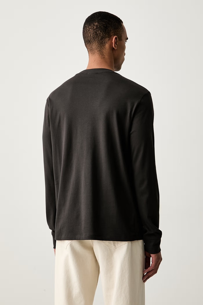 Odzież Armani Exchange longsleeve męski bawełniany XM003076.AF10361 szary
