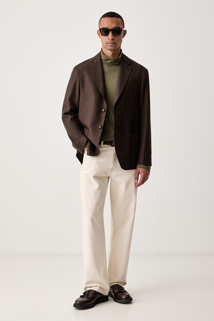 Calvin Klein Tričko s dlouhým rukávem pánské bavlněné LV04LH215G zelená AW26