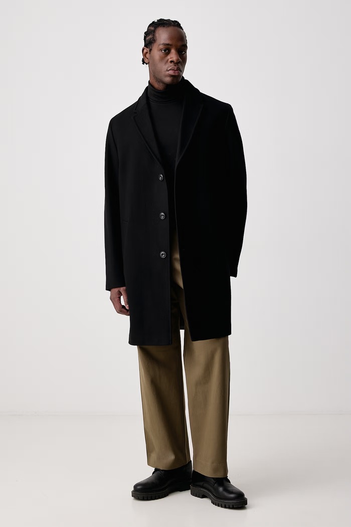 Calvin Klein Tričko s dlouhým rukávem pánské bavlněné LV04LH215G černá AW26