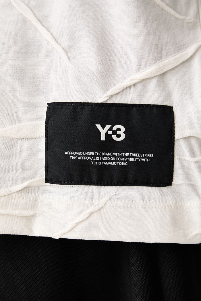 Y-3 PLT OVS LS TEE tričko s dlhým rukávom pánske bavlnené KT9775