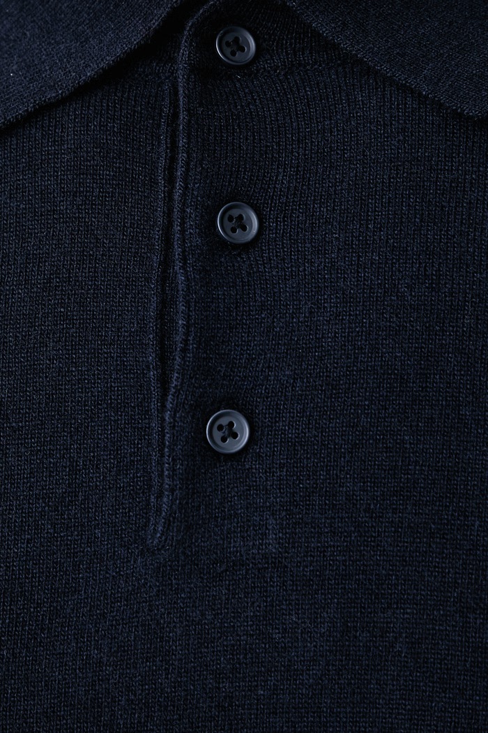 Sweter męski wełniany United Colors of Benetton 1002U301Y granatowy