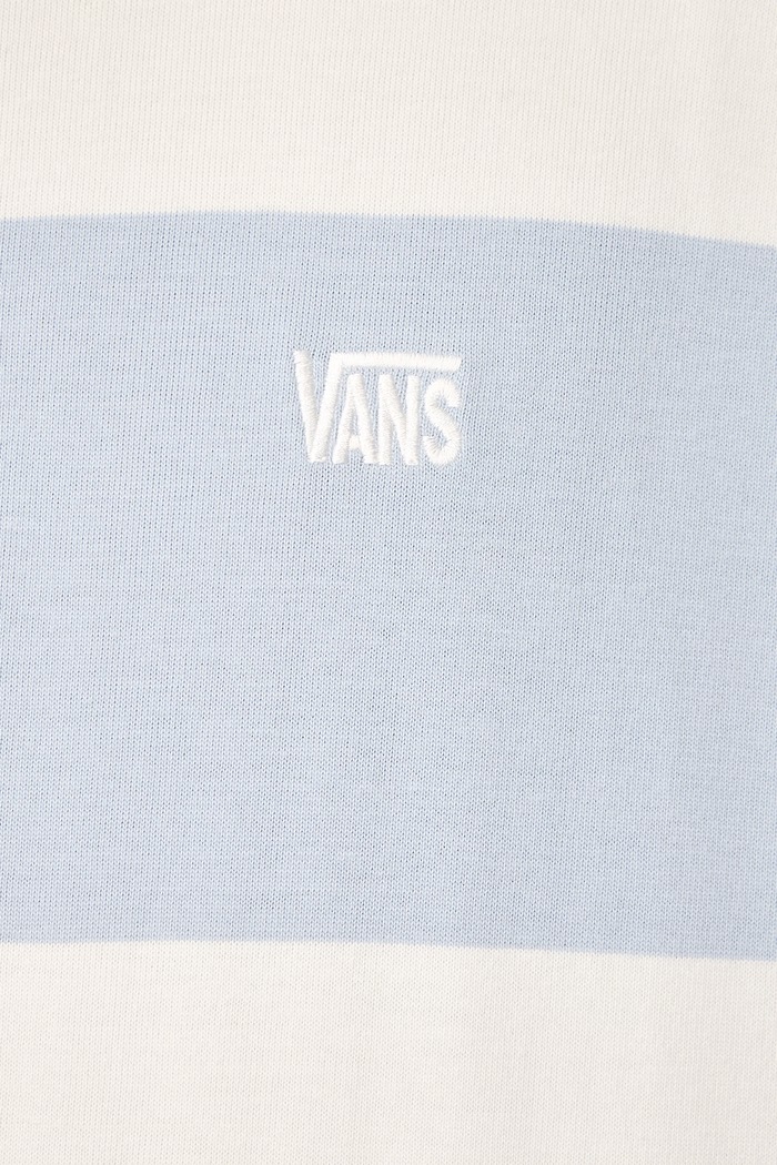 Tričko s dlouhým rukávem pánské bavlněné Vans modrá VN00103DHV01
