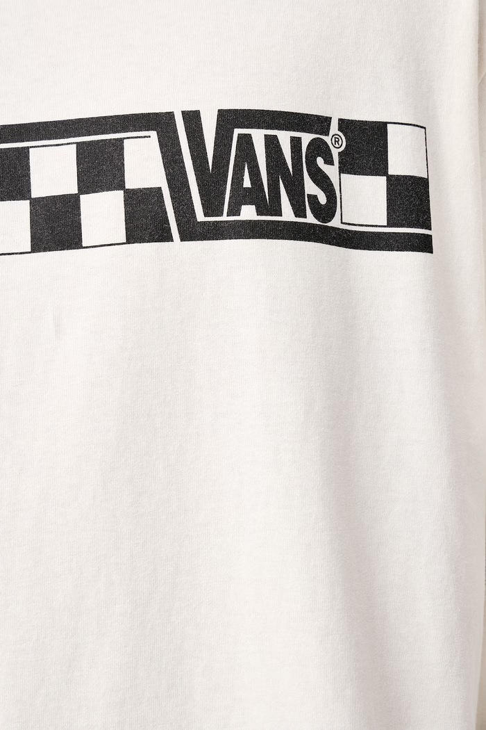 Majica z dolgimi rokavi moška bombažna Vans bež VN000X2BFS81