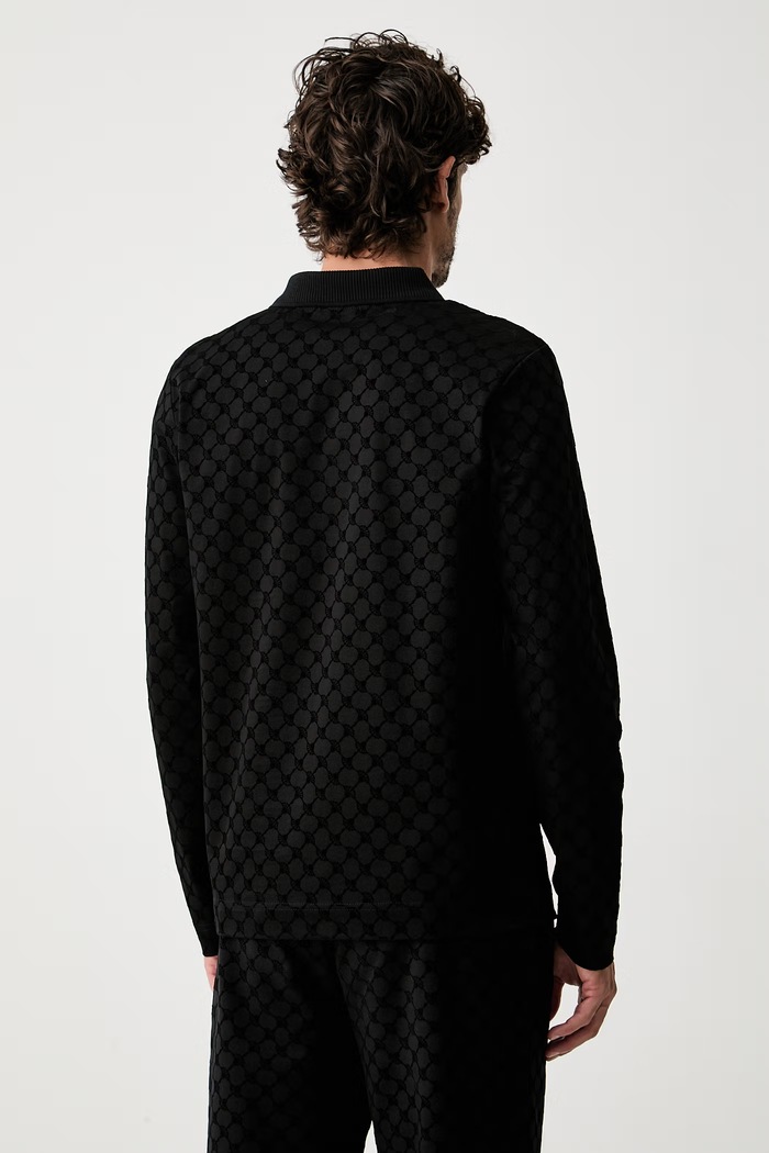 Odzież Joop! longsleeve męski bawełniany 30105525 czarny
