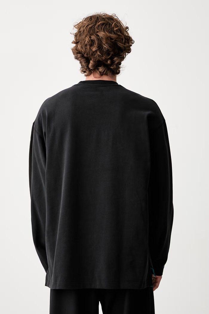Odzież adidas Originals Equipment Essentials longsleeve męski bawełniany KR3969 czarny