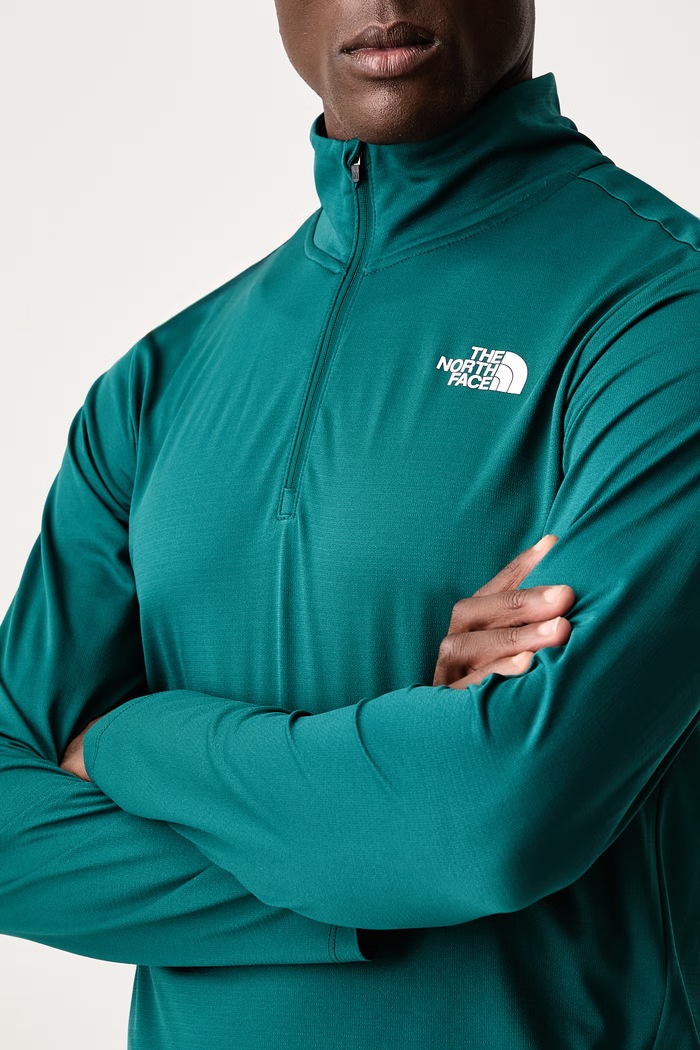 Αθλητικό μακρυμάνικο ανδρικό 24/7 The North Face NF0A8949N4J1 τιρκουάζ