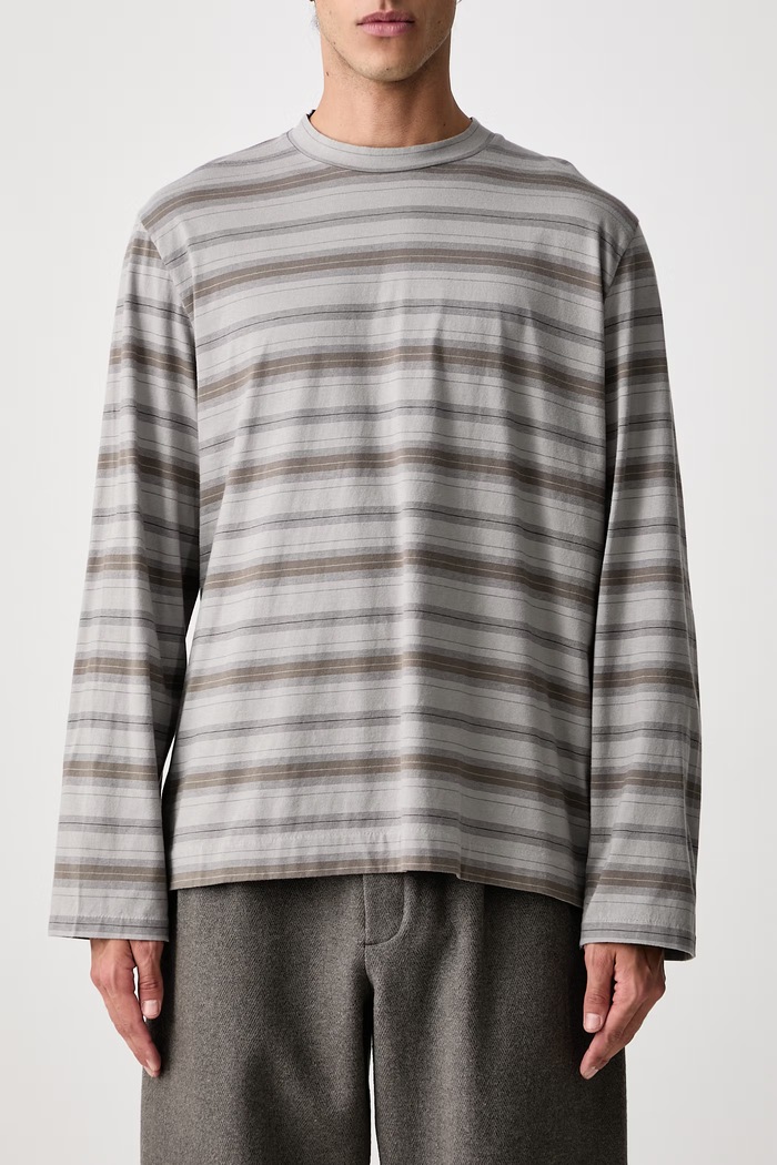 Longsleeve męski bawełniany Our Legacy beżowy M4266BSS