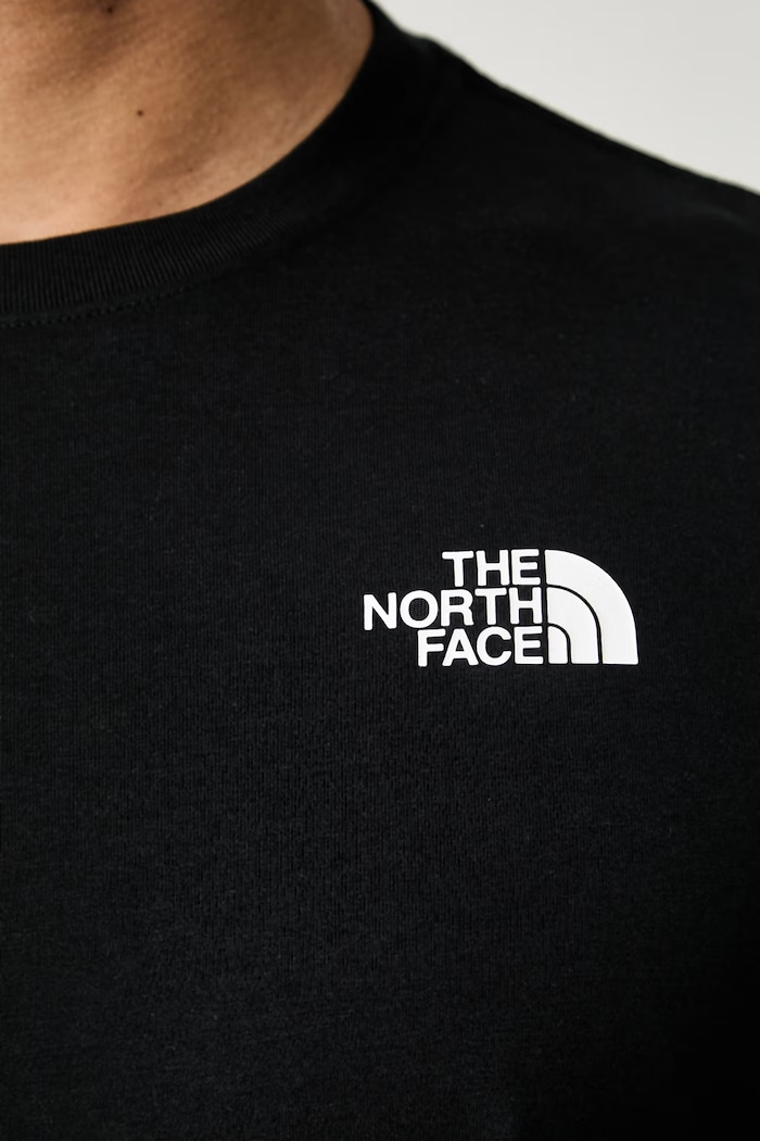 The North Face tričko s dlhým rukávom pánske s bavlnou EVOLUTION NF0A8B68JK31 čierna