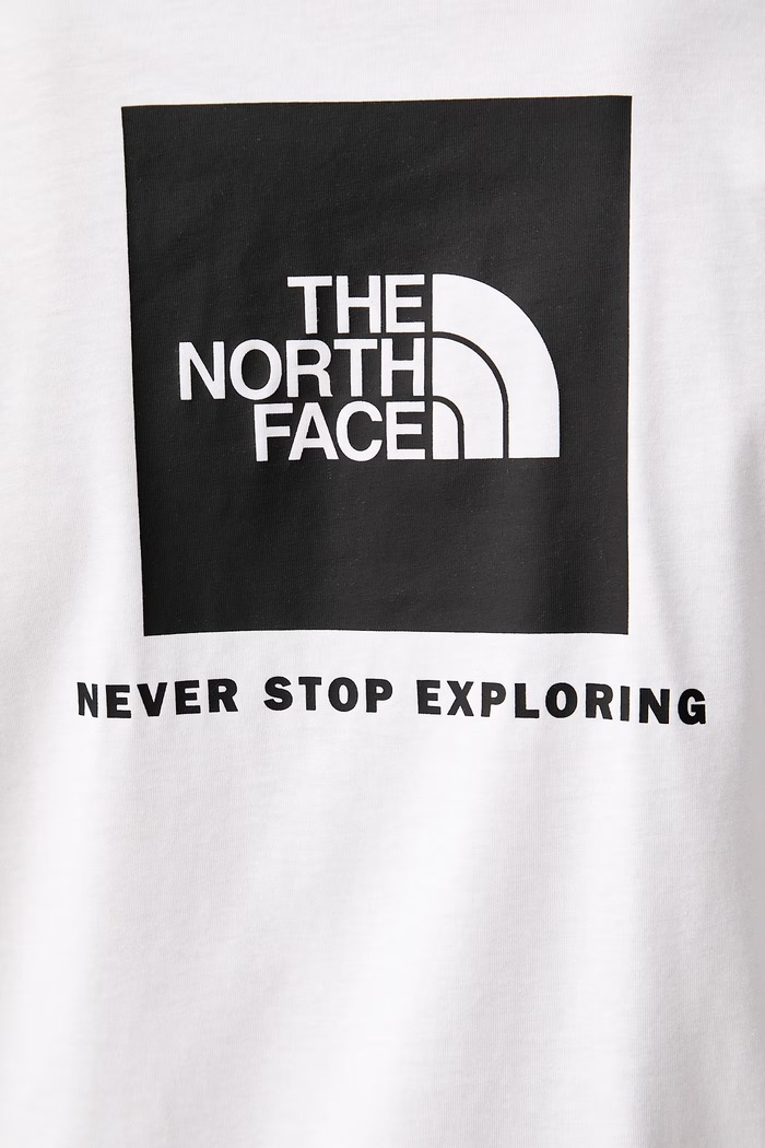 The North Face longsleeve z bawełną EVOLUTION NF0A8B68FN41 biały