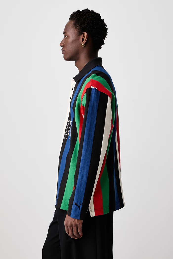 Longsleeve męski bawełniany MEMORY LANE Rugby Puma 637538 multicolor
