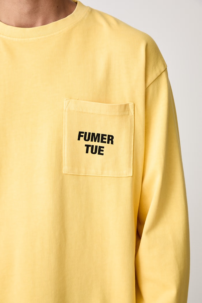 RHUDE Longsleeve męski bawełniany RHPF26TT14012