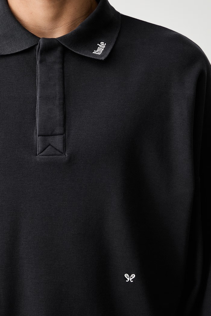 RHUDE longsleeve Men's cotton RHPF26PO02214