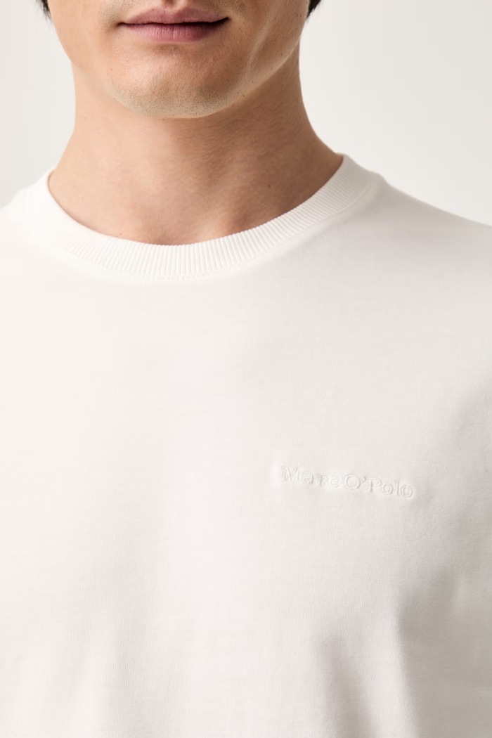 Marc O'Polo longsleeve męski bawełniany 5000011746 beżowy