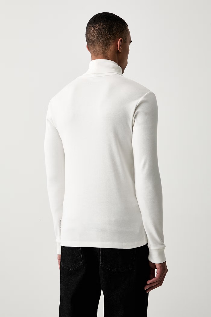 Odzież Marc O'Polo longsleeve męski bawełniany 5000011648 beżowy
