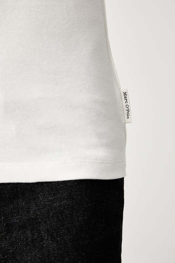 Marc O'Polo longsleeve męski bawełniany 5000011648 beżowy