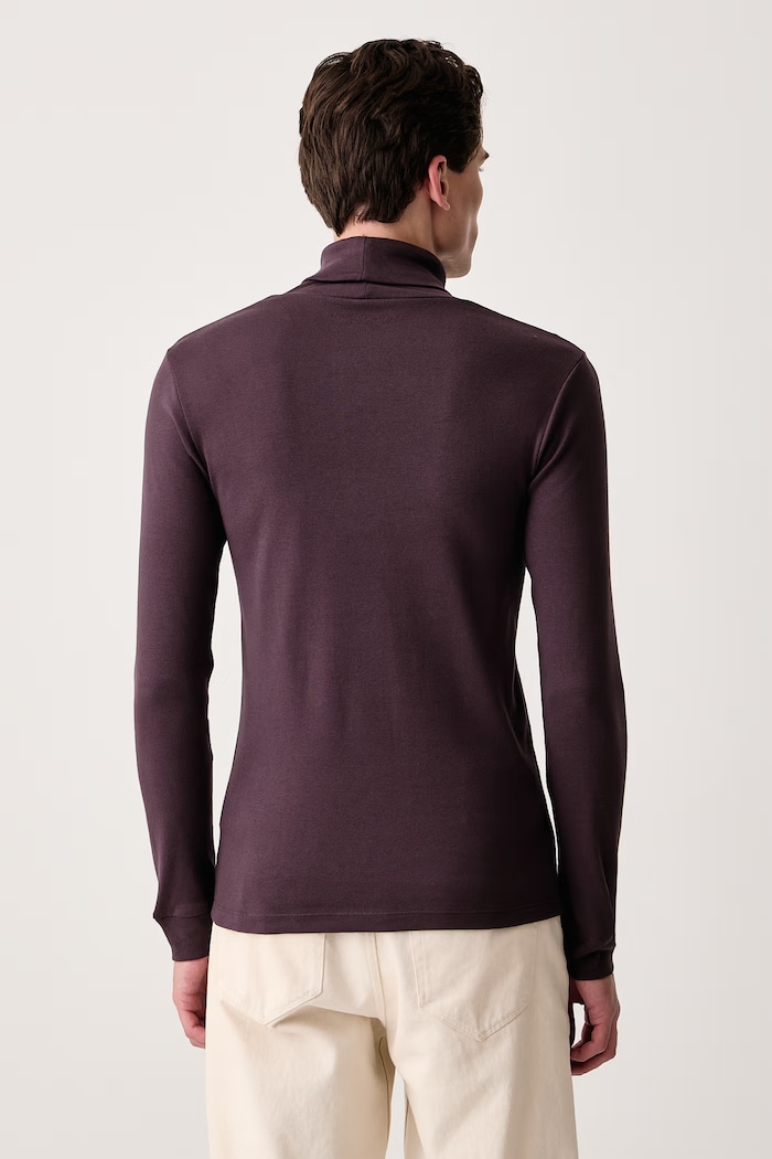 Odzież Marc O'Polo Longsleeve męski bawełniany 5000011648 fioletowy