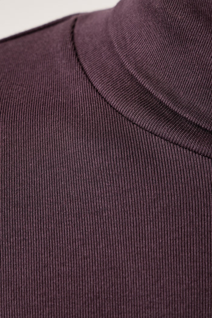 Longsleeve męski bawełniany Marc O'Polo fioletowy 5000011648