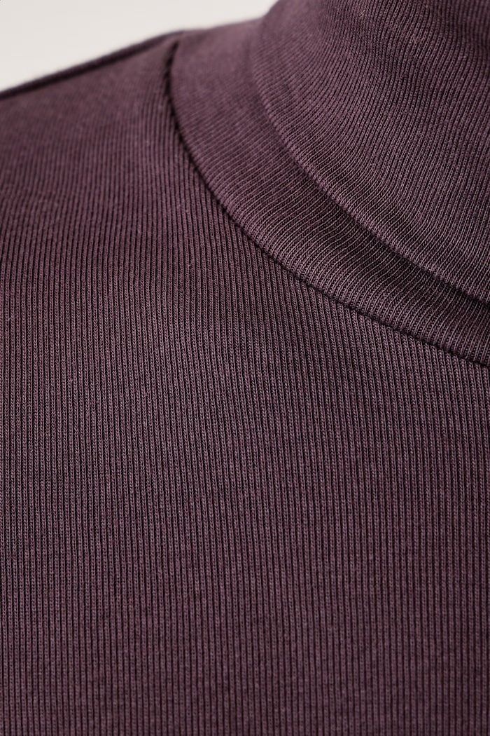 Longsleeve męski bawełniany Marc O'Polo fioletowy 5000011648