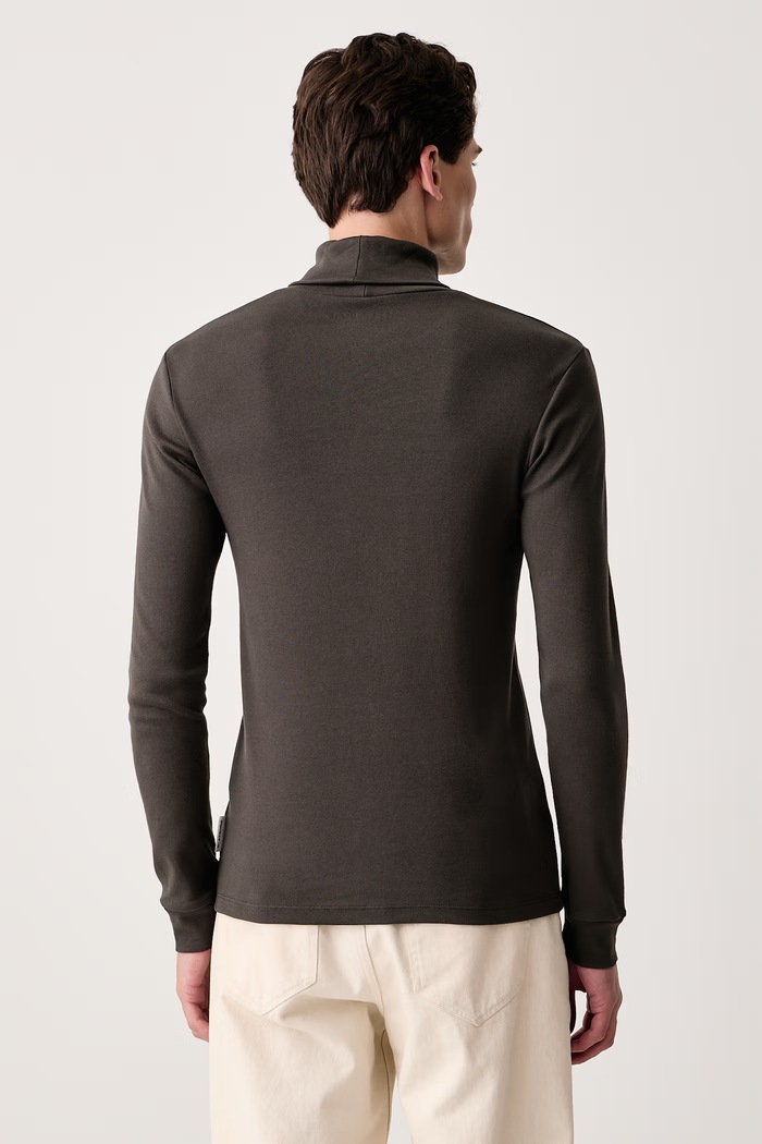 Odzież Marc O'Polo Longsleeve męski bawełniany 5000011648 brązowy
