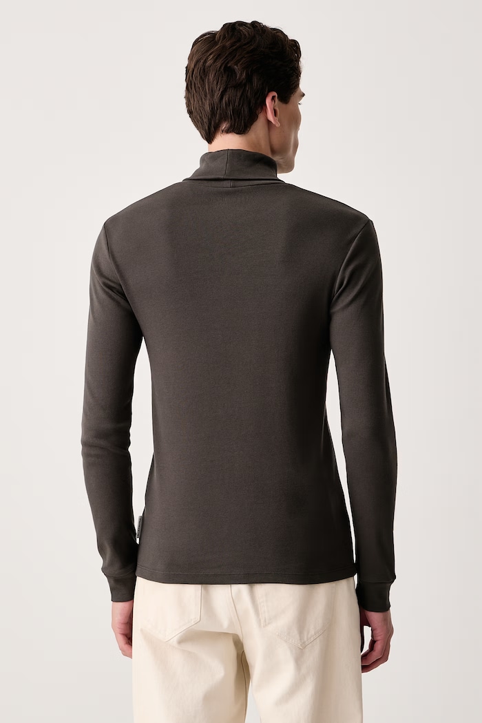 Odzież Marc O'Polo Longsleeve męski bawełniany 5000011648 brązowy