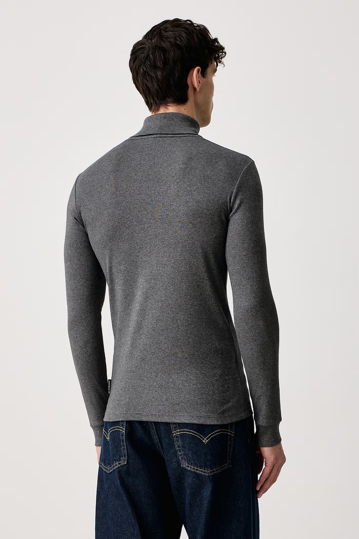 Odzież Marc O'Polo Longsleeve męski bawełniany 5000011648 szary