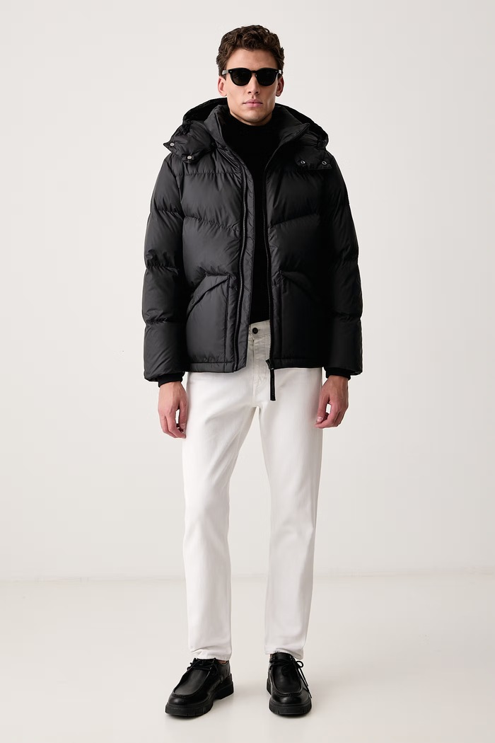 Marc O'Polo Longsleeve męski bawełniany 5000011648 czarny AW26