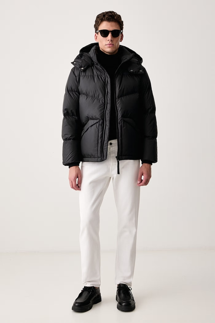 Marc O'Polo Longsleeve męski bawełniany 5000011648 czarny AW26