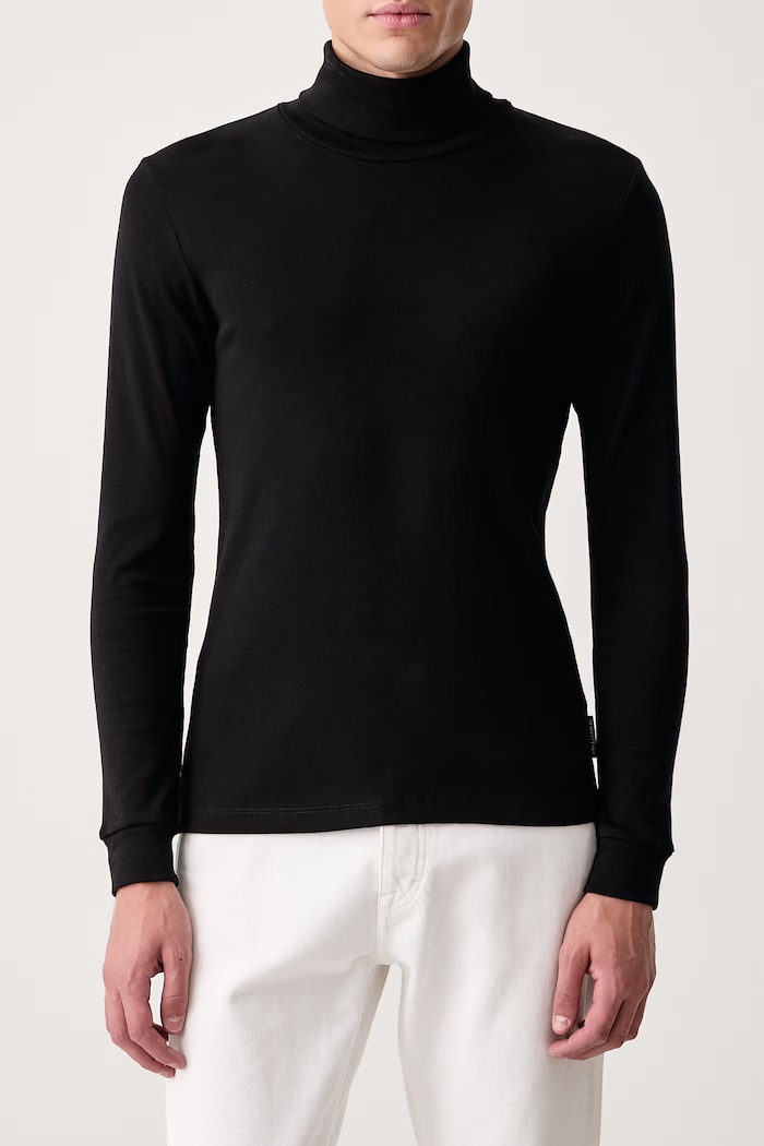 Longsleeve męski bawełniany Marc O'Polo 5000011648 czarny
