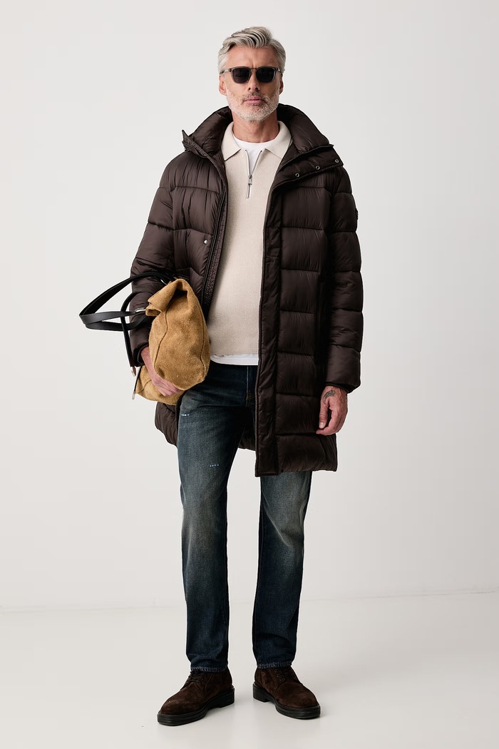 Joop! Sweter męski 30105261 beżowy AW26