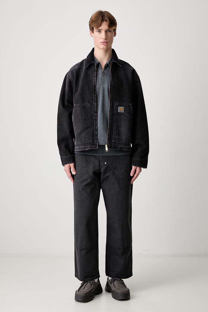 Carhartt WIP Harper Polo μακρυμάνικο ανδρικό βαμβακερό I036893
