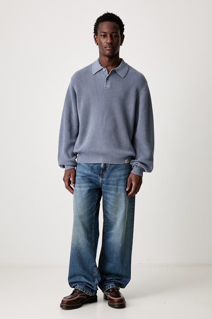 Carhartt WIP L/S Miles sweter bawełniany męski I036858