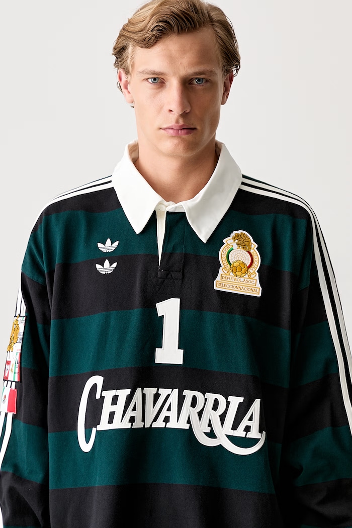 adidas Originals x Willy Chavarria блуза с дълги ръкави мъжка от памук KV1977 зелен