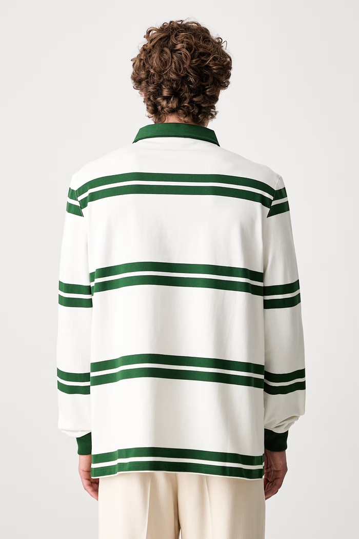 Odzież Drôle de Monsieur longsleeve męski bawełniany D Ornament L.PL164.CO161 beżowy
