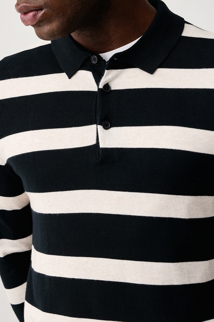 Sweter męski z wiskozą Lindbergh 30.800144C granatowy